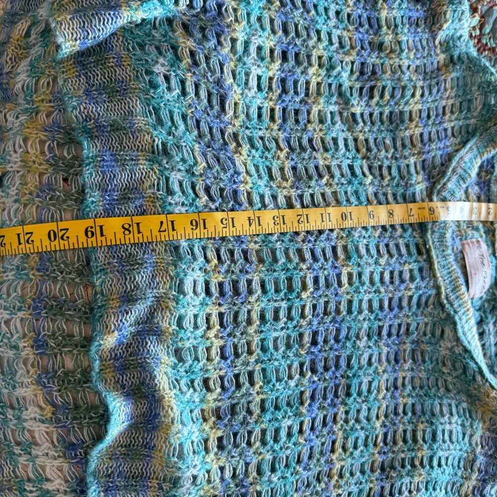 Colorful Knit Women's Sweater - Picture 4 of 7